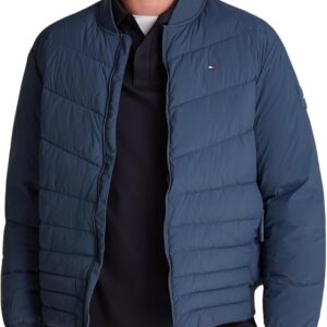 Tommy Hilfiger Bomber Quilt Unisex Giacche Nylon Riciclato-0