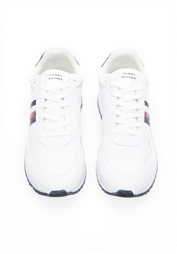 Sneaker Tommy Hilfiger Runner Eva Lth Stripes Uomo Nero