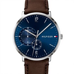 Orologio Tommy Hilfiger Uomo Pelle Acciaio Quarzo