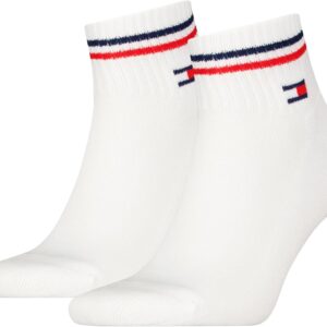 Calzini Tommy Hilfiger Unisex Cotone Biologico Bianco 39-42-0
