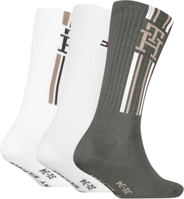 Calzini Tommy Hilfiger Bambini Cotone Stripe Pacco 3-1