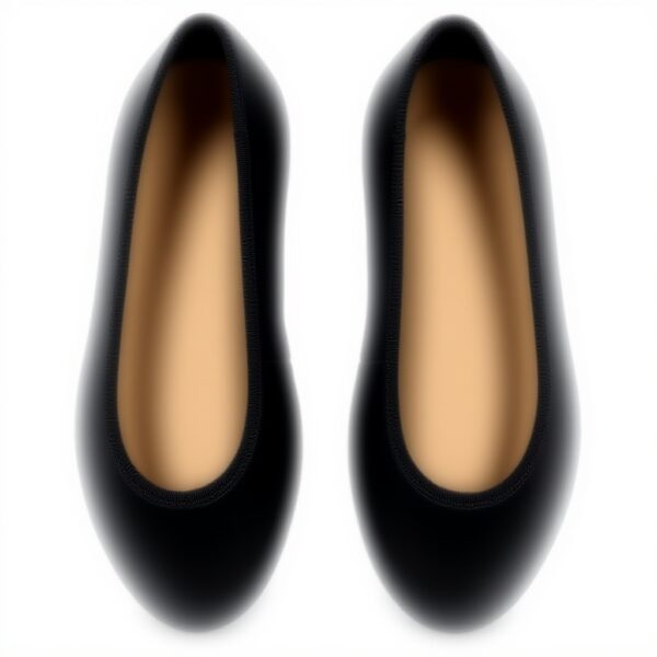 Ballerine Tommy Hilfiger pelle nero design elegante donna