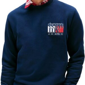 Felpa Tommy Jeans Unisex Cotone Rigenerato DM0DM22093-0