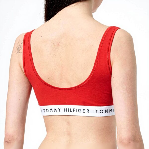 Bralette Tommy Hilfiger Donna Reggiseno Cotone Confortevole