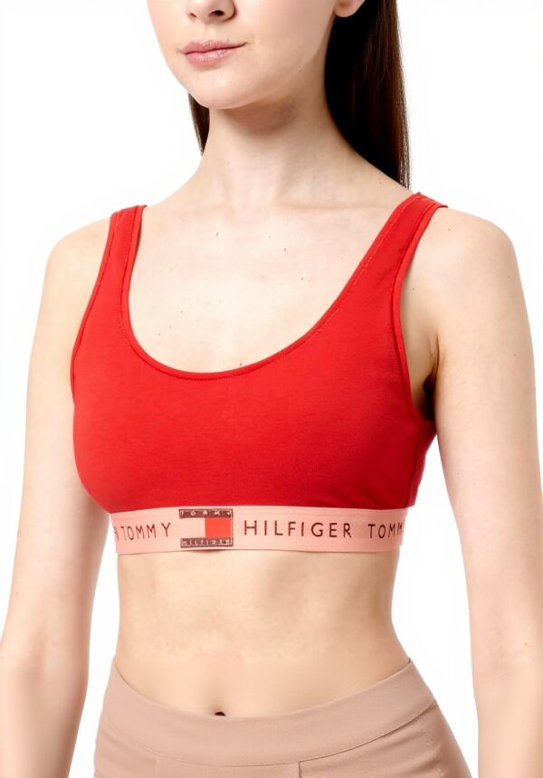 Bralette Tommy Hilfiger Donna Reggiseno Cotone Confortevole