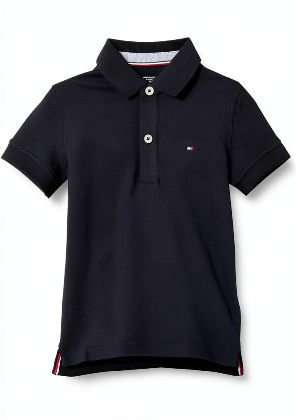 Tommy Hilfiger Polo Bambino Cotone Bio Maglietta Maniche